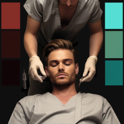 How to Become a Hair Transplant Technician, using a professional, clinical color palette.
